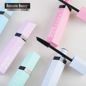 Romantic Beauty 3D Volume Mascara Makeup Fiber Lash Mascara Waterproof Mascara Extension Thick Long Curling Eyelash