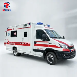 I Veco Advanced Telemedicine Smart Ambulance With Diesel/Gasoline Engine Medical Equipment