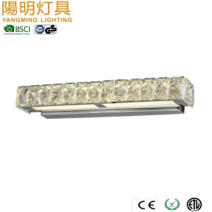 Elegant Crystal Vanity Mirror Light Wall Light / Customized LED Bedside Light