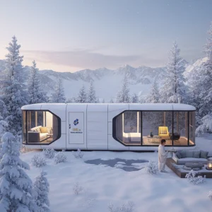 Eco-friendly Luxury Prefab Portable Capsule House