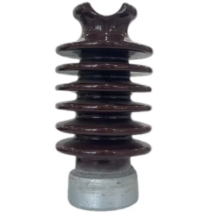 Poste de Aislador de Porcelana para Línea de Distribución de Alta Tensión, Estándar IEC, Antipolución contra Descargas, para 10kv-35kv Proyectos de Red Eléctrica