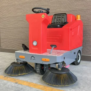 Máquina de Limpeza de Piso com Varredora Elétrica