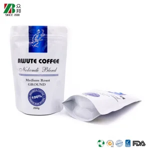 Factory Price Custom Food-Safe Zipper Packaging Heat-Seal Coffee/Tea Packing Bag Food Packaging