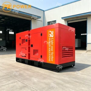 Generador Diesel Trifásico Super Silencioso de Potencia Prime 30kVA 50/60Hz con Motor Peikins 1103A-33G Arranque Automático ATS