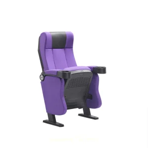 Commercial VIP Theater Public Seating Fabric Seating Cinema Church School Auditorium Chair for Public Hall Furniture Contract (HYSD-2041)