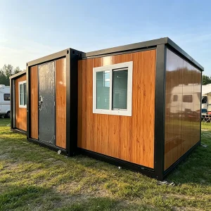 Pronto para Viver Casa Container Expandável Dobrável Luxuosa 20FT 40FT Hotel Portátil Prefabricado Solar