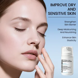 Creme Hidratante de Ceramida para o Rosto das Mulheres Reparar Barreira