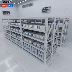 Medium Duty Cold Rolled Steel Warehouse Storage Rack