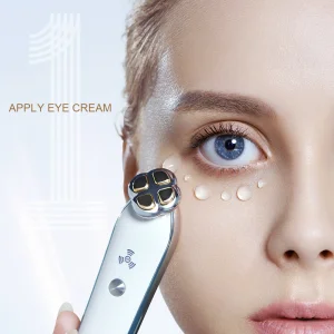 Custom Logo Wholesale 3 Levels Electric Galvanic Eye Care Massager Beauty Pen for Men and Women