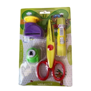 Bestline 2025 Custom Shape Hole Puncher Set DIY Embossing Device Plastic Material Scrapbook Paper Craft for Kids Office &amp; School