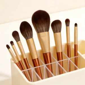 Outline a Three-dimensional Contour 8 Pack Makeup Brushes