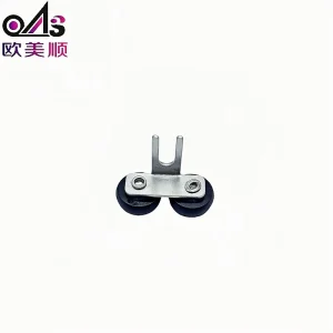 Furniture Hardware Fittings System Nylon Wheel Cabinet Sliding Door Roller