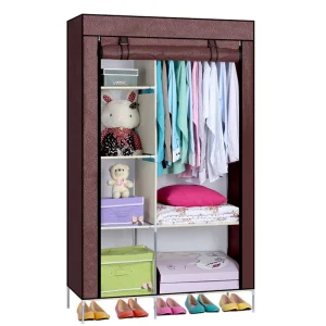 Portable Durable Easy Assemble Non-Woven Closet Wardrobe Storage Organizer