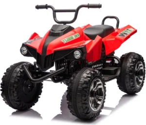 12/24V ATV Quadbike for Kids-Powerful and Safe Ride-on Toy with Rechargeable Battery-Forward and Reverse Driving-Max Weight Capacity of 70kg
