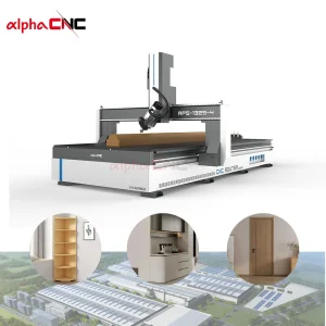 Alpha CNC Router 4 Axis ATC Woodworking Nagoya