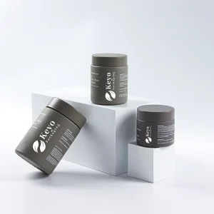 Glass Vitamin Capsule Container