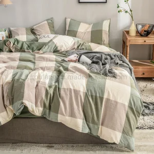 New Product Home Collection Gingham New Product Cotton Bedding