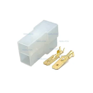Conector 2 de Clavija IP67 Impermeable PA6