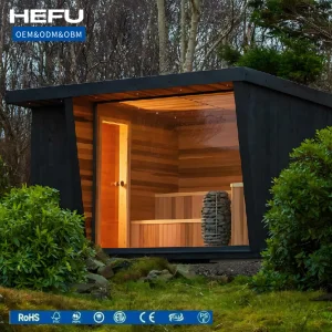 Outdoor Sauna 6 Person