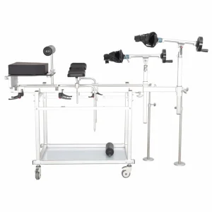 Medical Stainless Steel Traction Frame C-Arm Compatible Operation Bed Extend Leg Traction Frame for Orthopedic