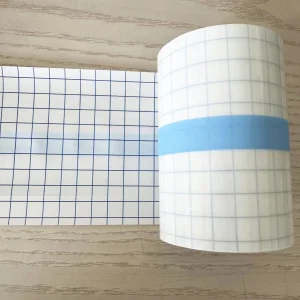 Medical Disposable PU Waterproof Fixing Transparent Tape Fixation Dressing Roll