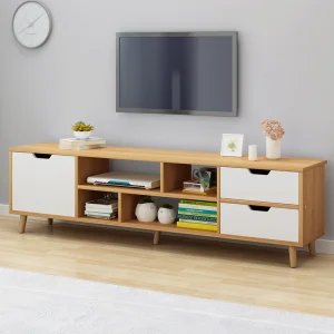 Fabricante Suporte para TV de Madeira Elegante Suporte para TV Luxuoso, Atacado Suportes de Mesa Duráveis para TV Novo