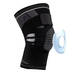 Custom Adjustable Silicone Sports Bind Knee Sleeve Support Supplier, Manufacturers