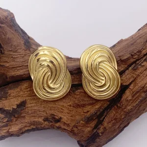 Infinity Stud Earring