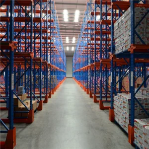 Heavy-Duty Steel Drive-in Racking for Efficient Warehouse Storage
