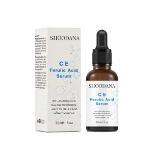 Private Label Organic Natural Ferulic Acid Vitamin C Serum Hyaluronic Acid Niacinamide Anti-Wrinkle Anti-Aging Lightening