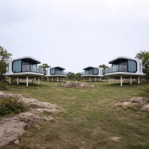 Space Capsule Cabin Prefabricated Modular Structure, Quick Installation with Minimal Labor and Verified Stability