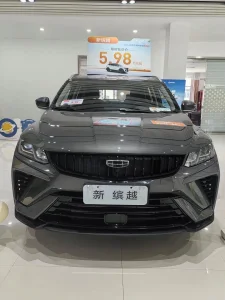 Hot Sale Geely Coolray Binyue Automobile Car 1.5t Td DCT Petrol Gasoline Vehicle Compact SUV Car for Family Used