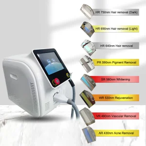 Sapphire IPL Super Hair Removal Ice Cooling Skin Rejuvenation Acne Scar Treatment Beauty Salon Equipment