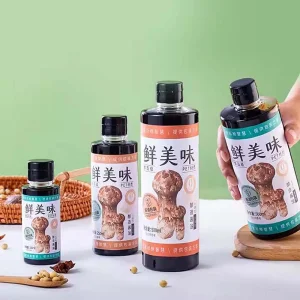 Transparent Soy Bottle