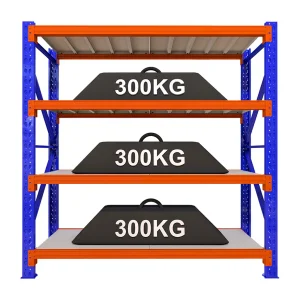 Warehouse Broom Storage Rack