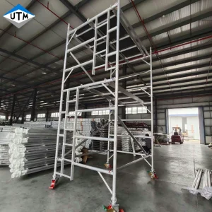 OEM High Quality Portable Scaffolding DIY Aluminium Scaffold Tower Mobile Aluminum Scaffolding Platform