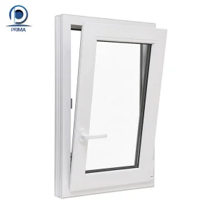 PRIMA Coastal Grade UPVC Tilt Turn Window Salt Resistant Tilt Turn Window Durable UPVC Tilt Turn Window
