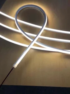 6*12mm/8*13mm Customizable Silicone LED Neon Light Strips IP67 Rating CE ROHS Used For Sports Stadiums