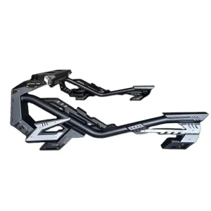 Handas Universal Truck Bed Adjustable Sport Roll Bar Steel Roll Bar Compatible with Dodge RAM F-150 Gmc