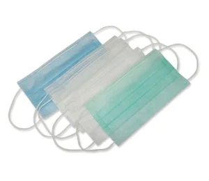 Mascarilla desechable de no tejido al por mayor para cuidado personal y protección