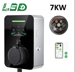 High-Power 3 Phase Type 2 AC EV Charger Station2.