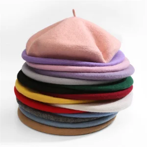 Custom Embroidery Wool Berets