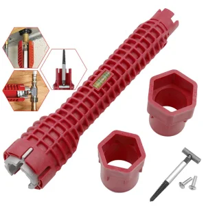 Meracly 8-in-1 Multifunctional DIY Kitchen Bathroom Repair Plumbing Tool Set