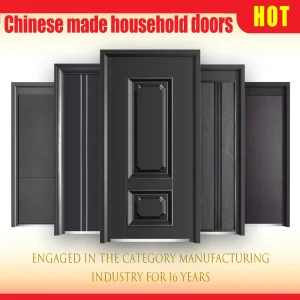 China Stainless Steel Security Door - Aluminum Entrance Interior Guangdong Exterior Metal Modern Wrought Iron Front Single Double Armored Pivot Door Price