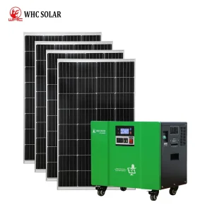 Whc Home Generator Camping 110V 220V Solar Portable Power Station Energy Storage System