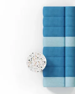 Furniture Compression Comfortable Leisure Wooden Office Workstation Combination Fabric Modern Leather Sofa Flexible Deisgn Multiple Use