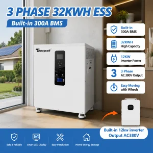 32kWh 3 Phase All in One Solar Energy Storage System
