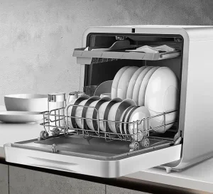 Smart Countertop Portable Dishwasher with WiFi Control &amp; UV Sterilization