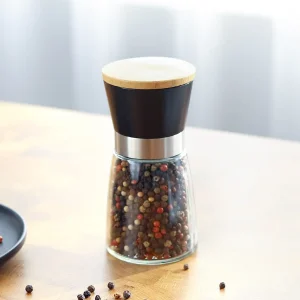 Custom Personalized Salt and Pepper Mills with Ceramic Grinder