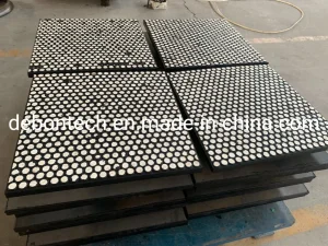 Steel Backed Composite Ceramic Wear Liners Protect Conveyor Transfer Chute
